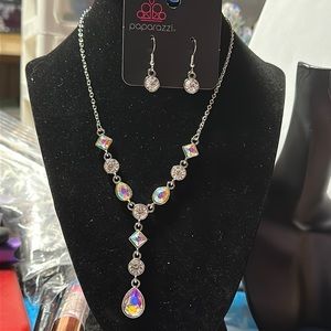 Paparazzi #882 necklace with matching earrings